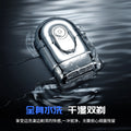 Reciprocating three-blade electric shaver, full body washable, digital display, type-c fast charging, reciprocating three-blade