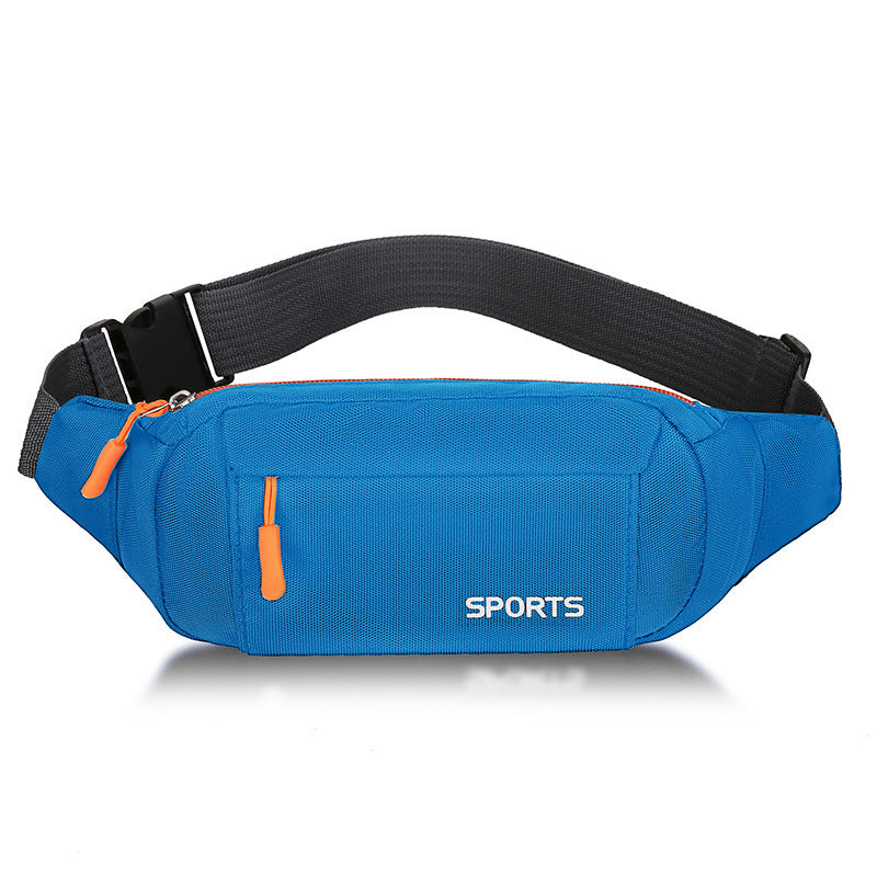 Source factory fanny pack, the same business for men and women, cashier fanny pack, outdoor fitness running, mobile phone messenger bag printed logo