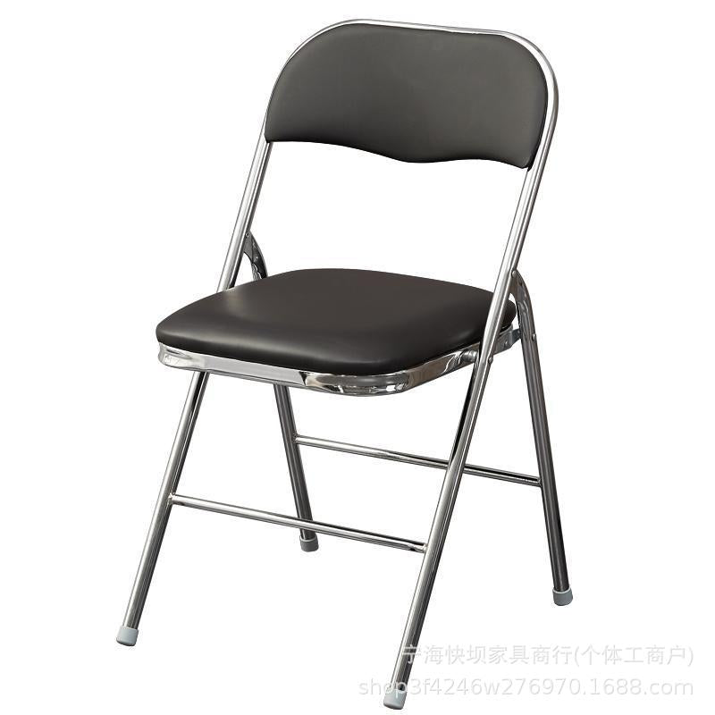 Household foldable chair portable office conference chair casual computer chair dining chair seat training chair stool back chair