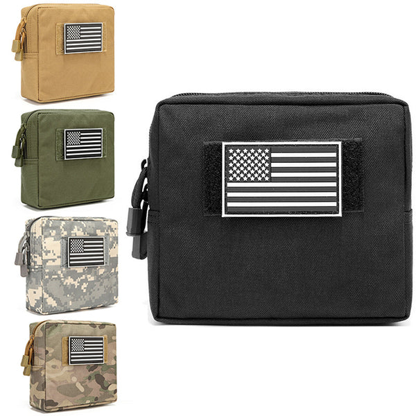 Tactical accessories fanny pack molle multi-functional edc kit storage bag, portable ultra-light waterproof hanging fanny pack