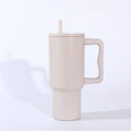 New 3rd generation 30oz ice tumbler with 304 stainless steel handle, insulated mug with convenient straw, car cup, stylish multi-color options