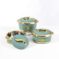 Arabian style insulated food warmer - classic design, multi-functional thermal pot (1.5+2.0+2.5l) - colorful packaging