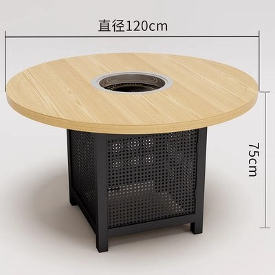 Customized hot pot shop plate deck sofa simple milk tea dessert shop buffet coffee western restaurant table chair combination