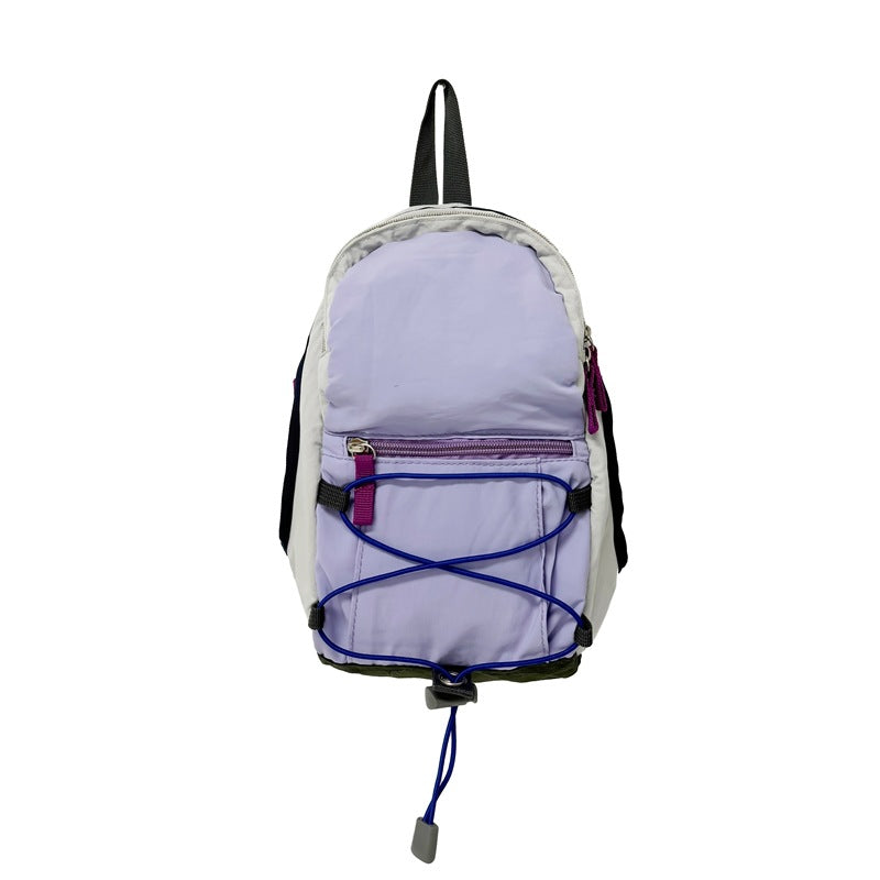 Classic outdoor backpack girls versatile hiking bag large capacity outing cycling small backpack customization