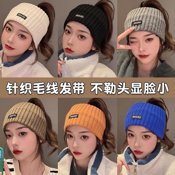 Internet celebrities daily wear headbands, women wash their faces, autumn and winter hair bands, headscarves, sports headbands, men's headgear, sweat-absorbing running