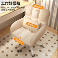 Computer chair, comfortable for long periods of sitting, suitable for women's makeup chairs, home study, backrest swivel chair, student dormitory study and office chair