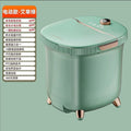 Heated foot bath bucket - automatic electric foot spa for home use - thermostatic foot soak with massage function