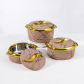 Arabian style insulated food warmer - classic design, multi-functional thermal pot (1.5+2.0+2.5l) - colorful packaging