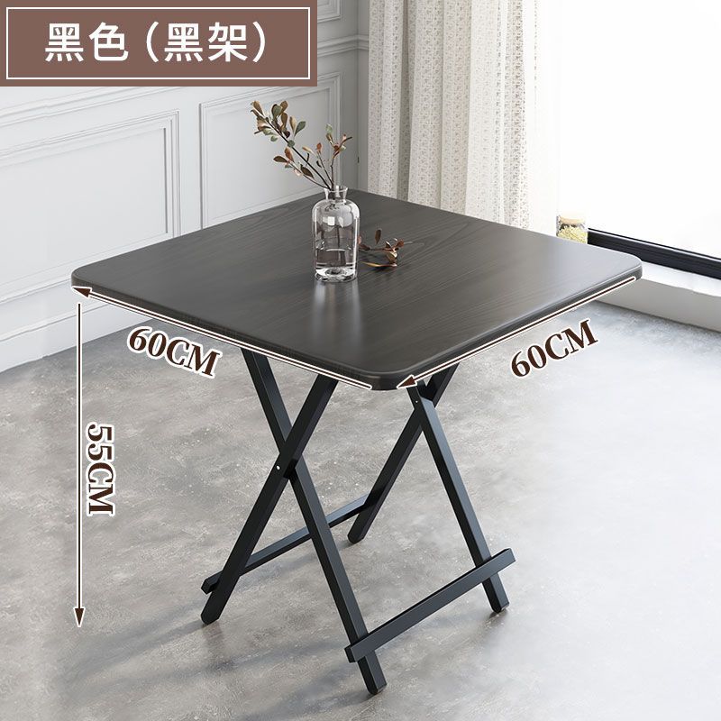 Folding tablefor homedining tablesimple small square table4-person tablesmall apartment portable outdoor stall balcony table