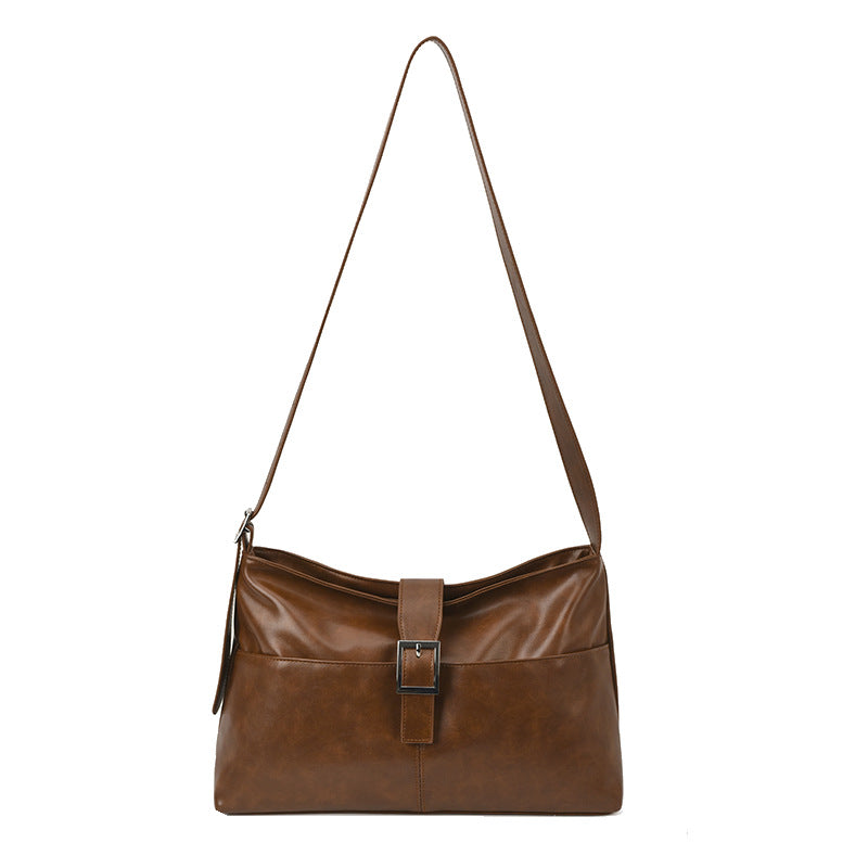 2025 retro winter new arrival casual korean style underarm bag large capacity commuter tote bag versatile high-quality shoulder bag