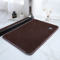 hot-selling pure color super soft floor mats, modern casual bedroom bedside carpet, bathroom absorbent non-slip mat