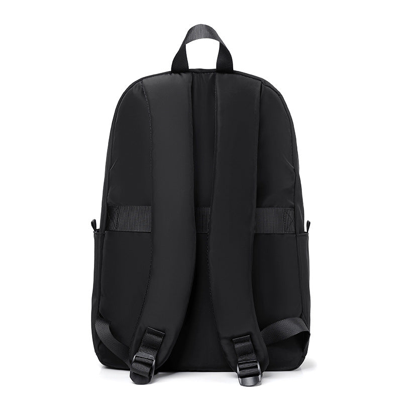 Street Trend Backpack Backpack Men's Large Capacity Leisure Travel Bag Simple Commuter School Bag Outdoor Leisure Bag