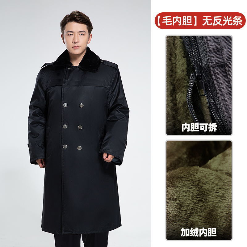 Work cold storage cold clothing Northeast cotton-padded jacket yellow-green coat long winter thickened new military coat men's cotton-padded coat