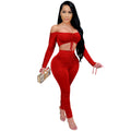 C3715 special offer: no returns or exchanges. please purchase with care. cross-border fashion women's two-piece set with ruched sleeves and tie detail