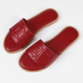 exclusive supply of european, american, and middle eastern accessible luxury round-toe d-letter high-heeled slippers, high-end outdoor wear, summer non-slip women's shoes