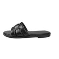 Plus size women's slides for cross-border e-commerce: versatile summer flat sandals, perfect for beach vacations and stylish beachwear