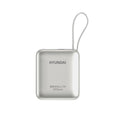 Modern mini portable fast charging power bank 10000mah high capacity built-in cable mobile power supply gift t179l
