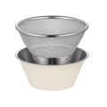 304 stainless steel drain basket mini small vegetable basin for home kitchen rice washing fruit drain basket egg basin