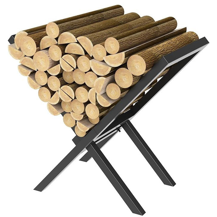 Source Factory Firewood Rack Fireplace Tools Firewood Stacking Storage Rack Finishing and Placing Storage Rack