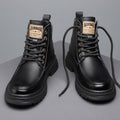 2024autumnew arrivalretrobootsmen's high-top britisheasiest for match slip-on casuallong high-end workwear boots