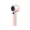 2025 new ice-cooling mini fan - handheld & desktop, stepless speed control, 199 cooling levels, high-speed fan