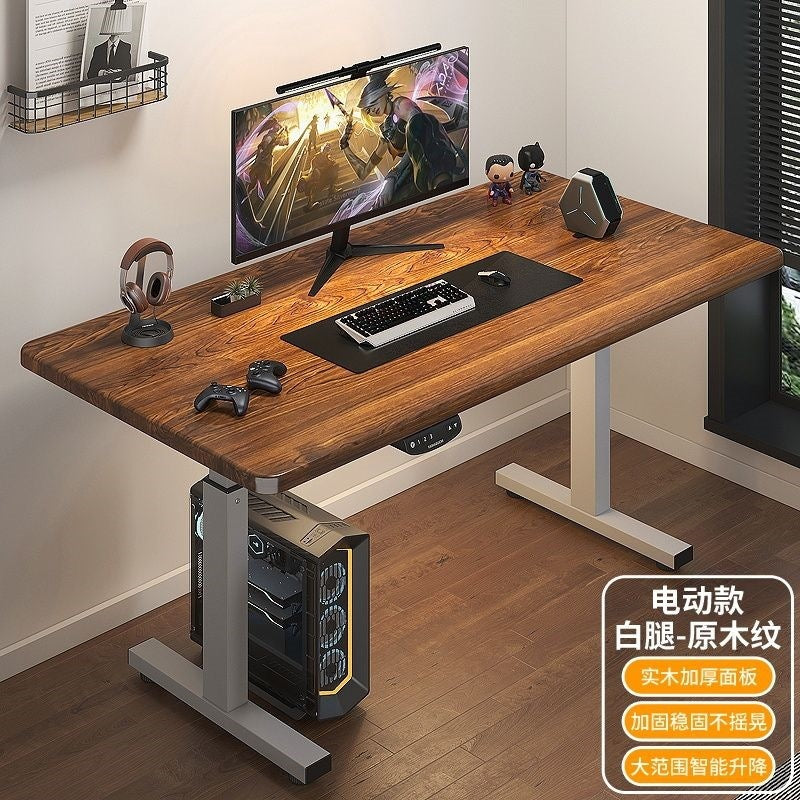 Electric adjustable desk - heavy-duty, reinforced legs - perfect for home office, gaming, study, and computer use