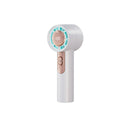 2026 new high-speed handheld fan, usb powered, mini digital display, portable mini desktop usb rechargeable