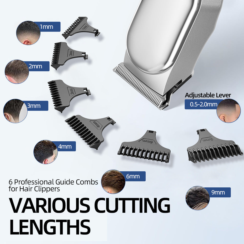 New professional electric hair clipper for men's oil head style, home use hair trimmer, universal hair cutting shears
