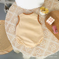Newborn baby romper - summer lightweight, super cute triangle bodysuit for baby boys and girls