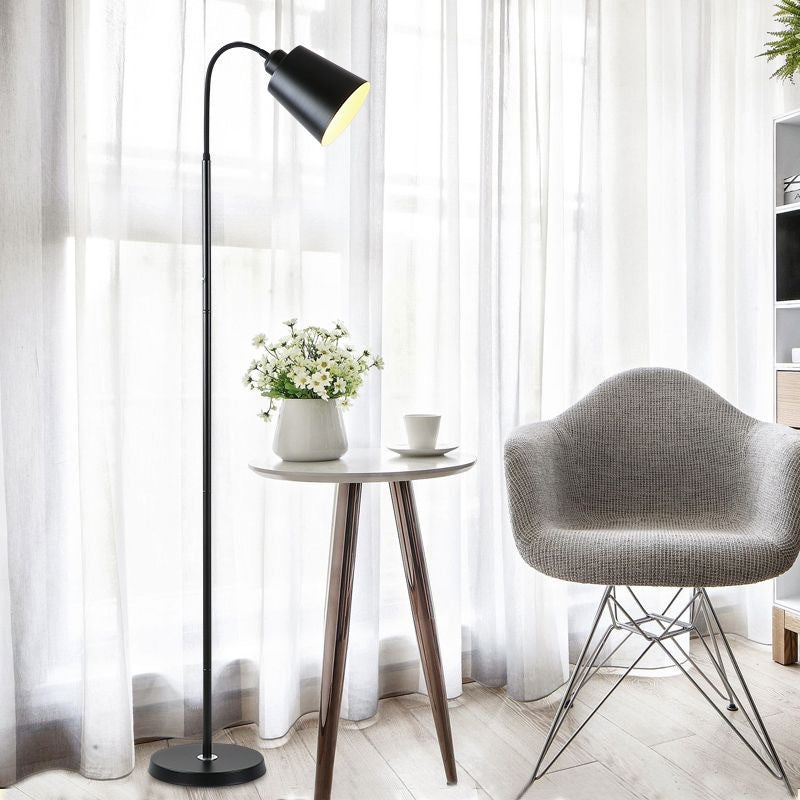 Cream style floor lamp casual modern creative flower living room bedroom bedside lamp scandinavianpopular vertical table lamp