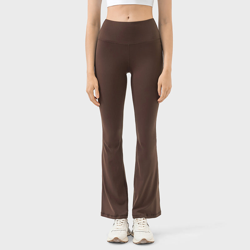 Millennial new slimming booty-lifting flare yoga pants - high-stretch, barely-there feel, versatile fashionable workout leggings for women dl204