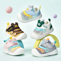 Baby sandals for boys, summer first walker shoes, 0-1-2 years old infant anti-slip soft sole mesh shoes for babies and toddlers, baby girl shoes