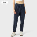 Loose jogging pants women's easiest for matchcasual pants high waistslimming look zipper fitness jogging pants dss092