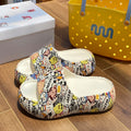 Eva women's summer slippers fashion korean style japanese style hong kong style cool slippers outwear beach stomping thick soleins cool slippers