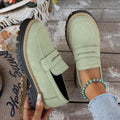 autumn new arrivals: plus-size women's loafers for cross-border e-commerce. available in sizes 36-43. wholesale options available. dropshipping to  and
