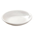 Ceramic small flavor plate pure white soy sauce plate round commercial vinegar plate dipping plate hot pot seasoning bowl can be processed with word mark