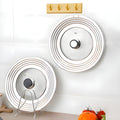 visible glass lid kitchen pot universal lid hot pot soup pot steamer 24-32cm top bead pot lid