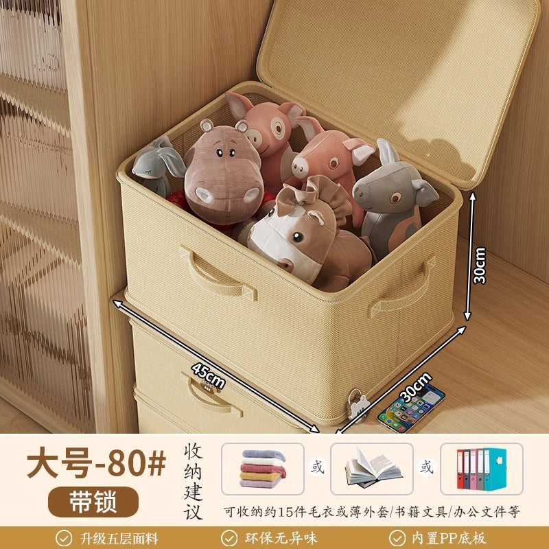 Locked storage box Password box Safe deposit box Password lock Storage box Dormitory student anti-privacy small box