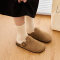 Family kids birkenstock 2025new arrivaloutwear pedal retro lazy slippers for women and middle-aged childrenfashion toe-cap birkenstock