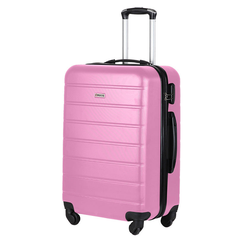 New abs business boarding case strong anti-theft large capacity password box 20/24/28 inch universal wheel suitcase