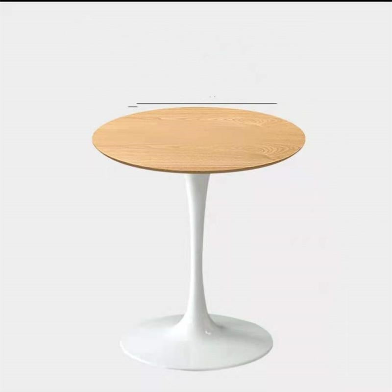 Dining table for home business reception european style simple balcony small table milk tea shop coffee shop ins home round table