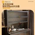 Steel kitchen storage rack cabinet storage cabinet for home floor-standing storage cabinet dustproof sun protection balcony cabinet bookcase shoe cabinet