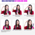 Amazon cross-border curling iron five-in-one hot air comb hair dryer comb curling iron straight hair comb hair dryer automatic hair suction
