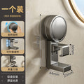 Suction cup washbasin storage rack hook bathroom basin bathroom telescopic storage rack punch-free toilet hanging basin handy gadget