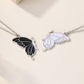 Butterfly necklace wholesale european and american cross-border jewelry women's stylish exaggerated versatile alloy couple stacking autumn and winter sweater chain