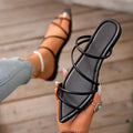summer new arrival: plus-size women's flat slippers for cross-border e-commerce. available in sizes 36-43. wholesale options available. dropshipping to  and