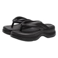 Thick sole flip-flops for women summeroutwear stepping on shit feeling eva heightening beach flip-flops easiest for matchcasual sandals