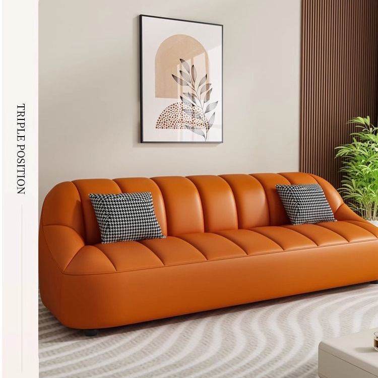 Modern minimalist office sofa set for retail, salon, barber shop, reception area, and business use