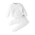 225-year cross-border spring & fallnew arrival baby girl round neck long sleevestops+letterprintingpantstwo-piece setin stock