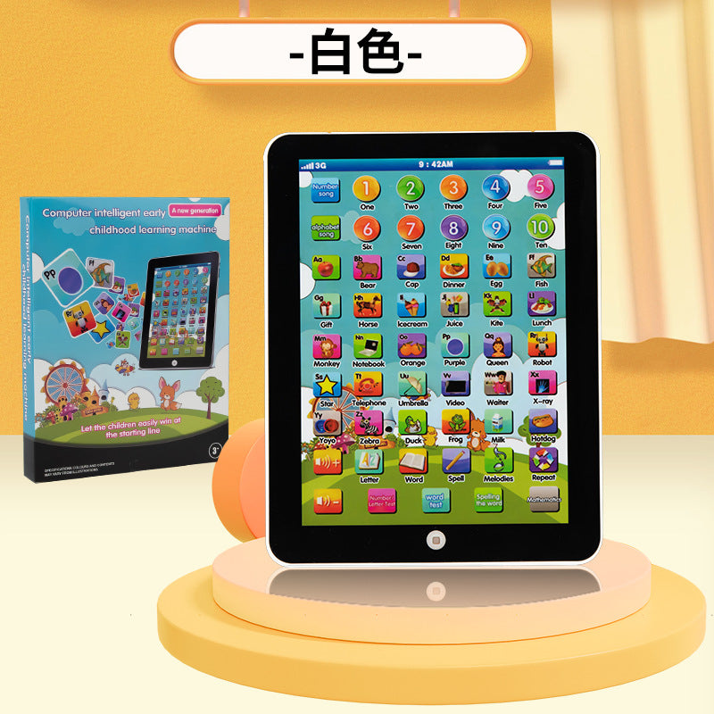 hot-selling english tablet learning machine, reading machine, early education touch voice educational learning, foreign trade toys wholesale
